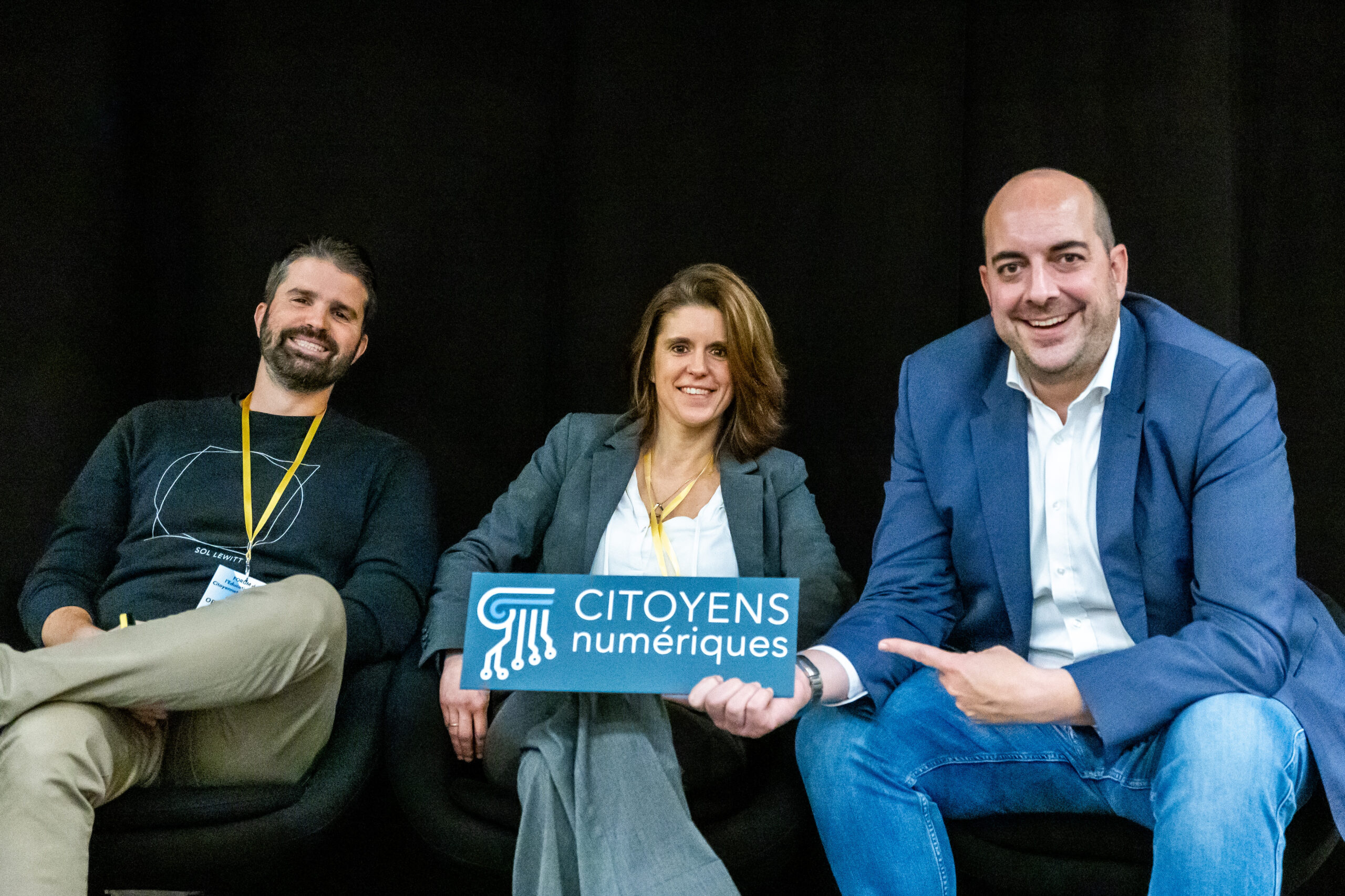 Les fondateurs de Citoyens Numériques